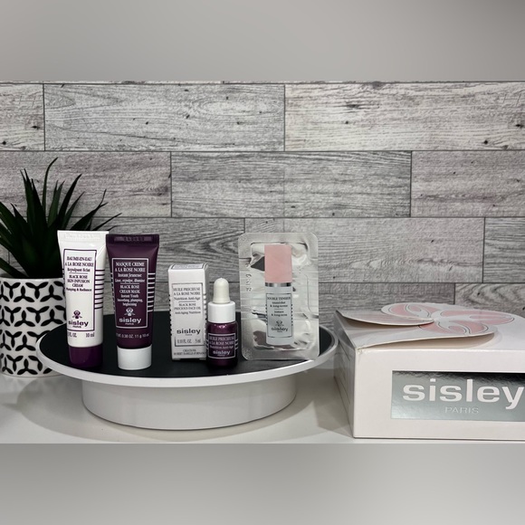 Last 1️⃣ Sisley-Paris Black Rose Set:Cream, Face Oil & Mask➕ sample & botanical - Picture 2 of 13
